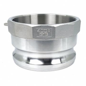 Cam and Groove Adapter 4 316 SS