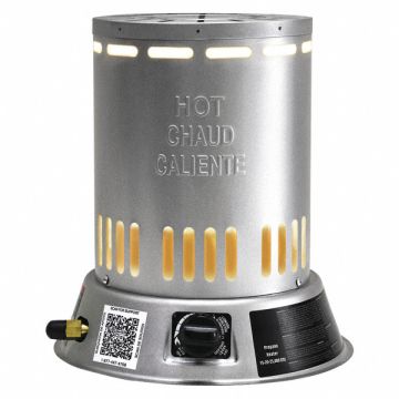 Convctn Prtble Gas Flr Heatr LP 600sqft