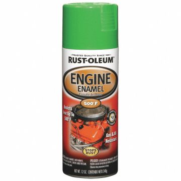 Engine Enamel Grabber Green 12 oz Spray