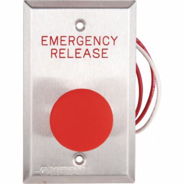 Emergency Push Button 125VAC 2-3/4 W