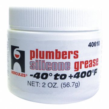 Silicone Plumbers Grease 2 oz.