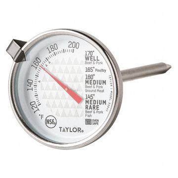 Oven Thermometer Analog 100 to 600 F