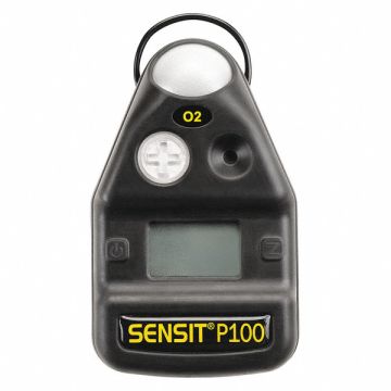P100 Personal Monitor O2 Detects Oxygen