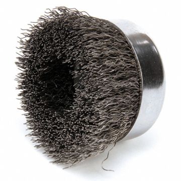 Crimped Wire Cup Brush Arbor 4 In.