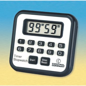 Timer/Stopwatch Display 3/8 LCD