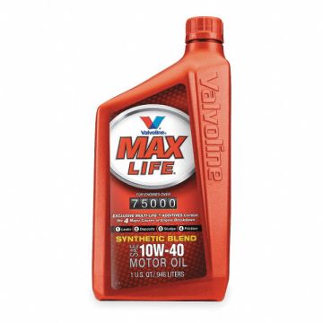 Engine Oil 10W-40 Synthetic Blend 1qt