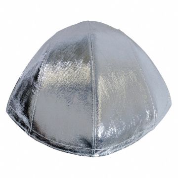 Helmet Cover Aluminum Silver