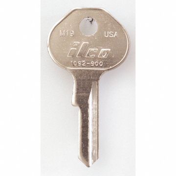 Key Blank Brass Type M19 4 Pin PK10