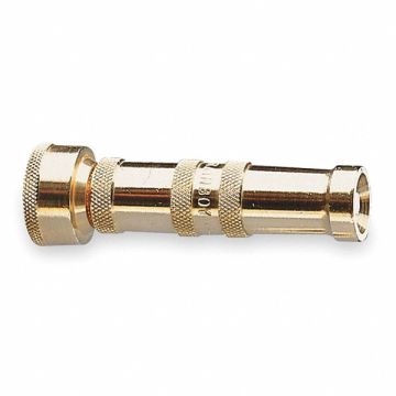 Water Nozzle Twist Brass 3-5/8 L