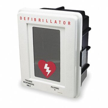 Defibrillator Storage Cabinet Wall Mount