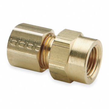 Connector Brass CompxF 1/2Inx1/4In PK10