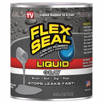 Leak Sealer 32 oz Rubber Base Gray