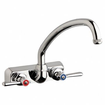 Low Arc Chrome Chicago Faucets W4W Brass