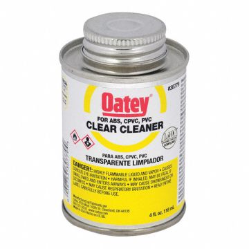 PVC Cleaner Clear 4 oz.