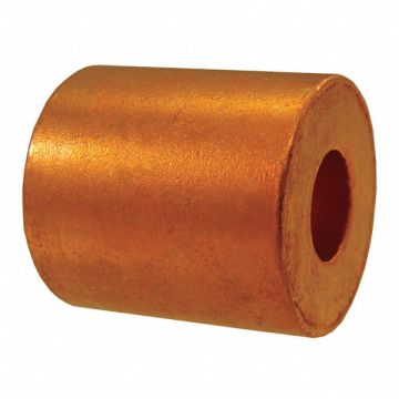 Wire Rope Stop Sleeve 1/8 In 122 Copper