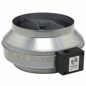 Steel 13 D 15.3 H 5.9 W Inline Duct Fan