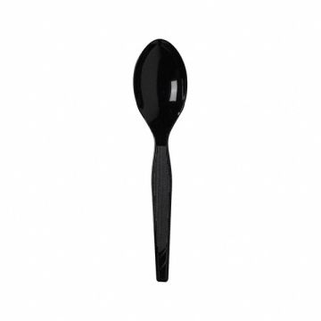 Disposable Spoon Black Dixie Med PK1000