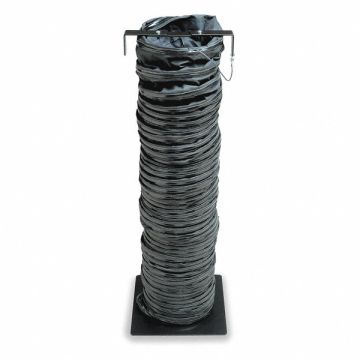 Statically Conductive Duct 15 ft Black
