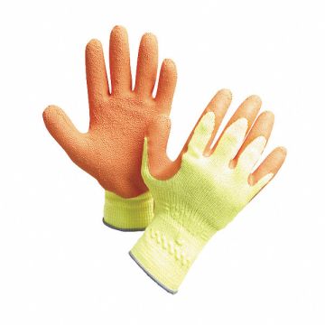 D1488 Coated Gloves Orange/Hi-Vis Yellow M PR