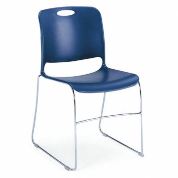 Stack Chair Blue/Black