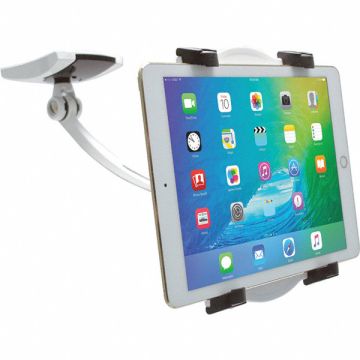 Tablet Stand White Plastic 5 W