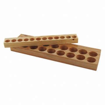 Wooden Collet Holding Tray DA300 Holds 7