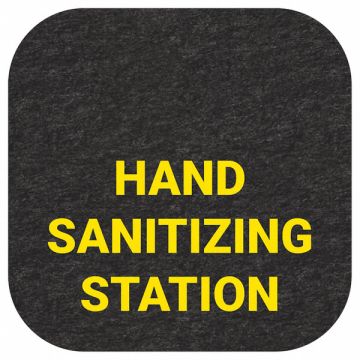 Hand Sanitizing Station Floor Mark PK10