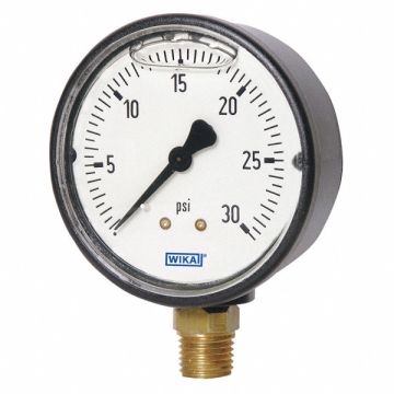 Pressure Gauge 2-1/2 Dial Size