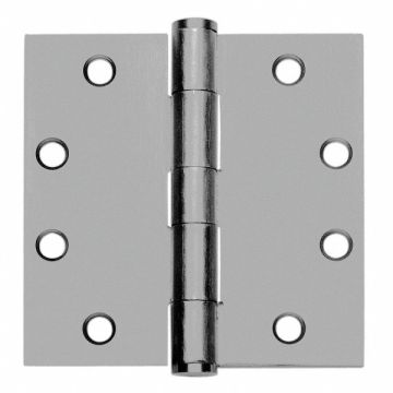 Template Hinge Concealed Dull Chrome