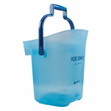 Ice Tote Blue 16 H 13-1/4 D Plastic