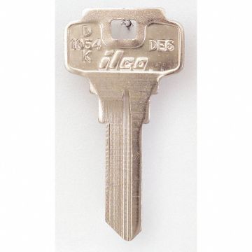 Key Blank Brass Type DE6 5 Pin PK10