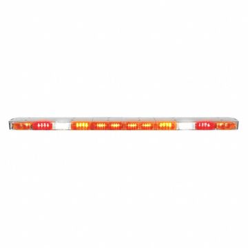 Light Bar 60-15/16 L Amber Red