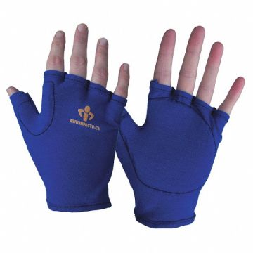 Impact Gloves XL Bl/Yllw Fingerless Left