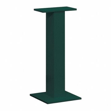 Standard Pedestal Green 30-1/2in H 20 lb