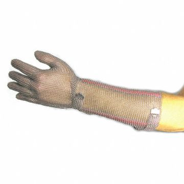 J2274 Chainmail Cut-Resist Glove XL/10 Silver