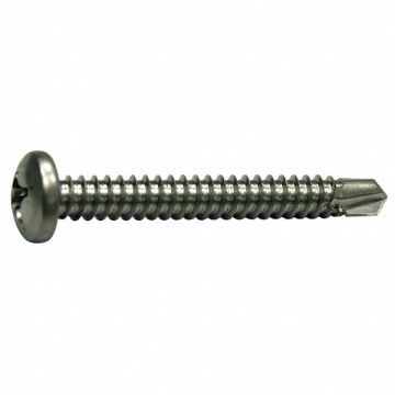 Drill Screw Pan #6 410SS 3/4 L PK7900