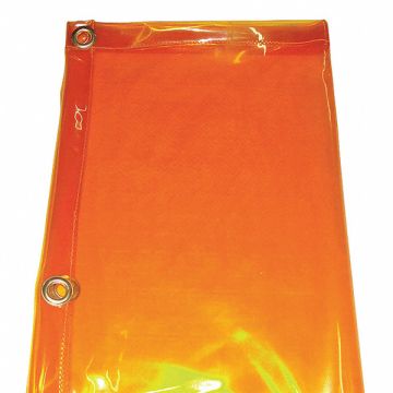 J4039 Welding Curtain 6 ft H 6 ft W Yellow