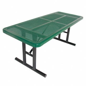 Picnic Table 72 W x30 D Green