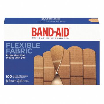 Bandages Flexible Assorted 100 PK100