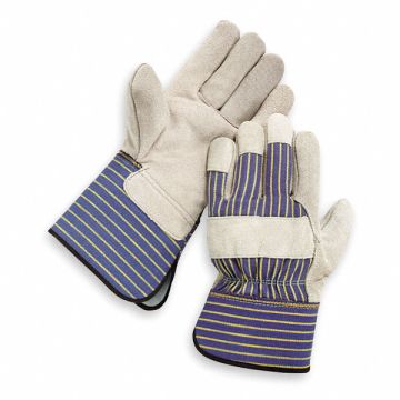D1572 Leather Gloves Gray XL PR