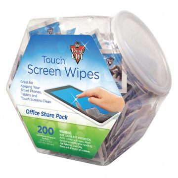 Screen Wipes Multi-Purpose Alcohol-free