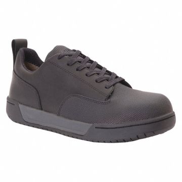 Athletic Shoe 8-1/2 M Black Alloy PR