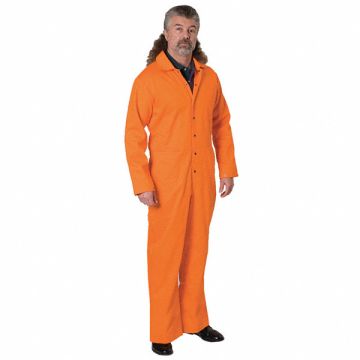 FR Treated Cotton Coverall Orange M