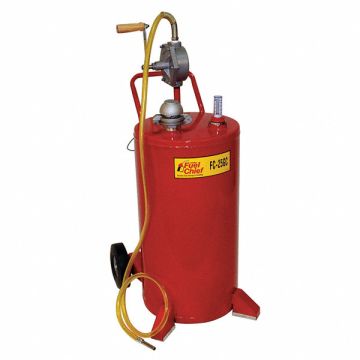 Gas Can 25 gal 40inHx23inLx23inW