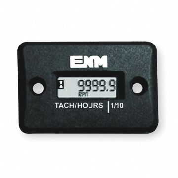 Tachometer/Hour Meter LCD Surface Mount