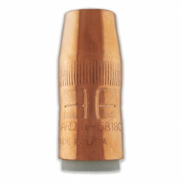 BERNARD Copper Conical MIG Weld Nozzle