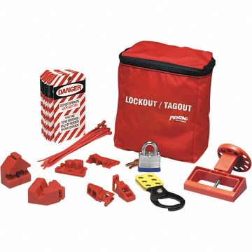 Portable Lockout Kit Pouch 8inH x 7inW