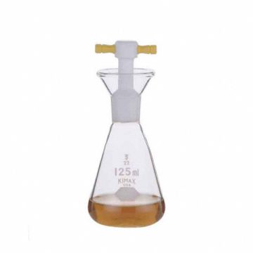 Iodine Flask 125mL Clear PK12