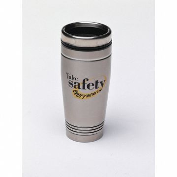 Travel Mug Take Safety Everywhere 18 oz.