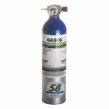 Calibration Gas Cylinder Capacity 58L